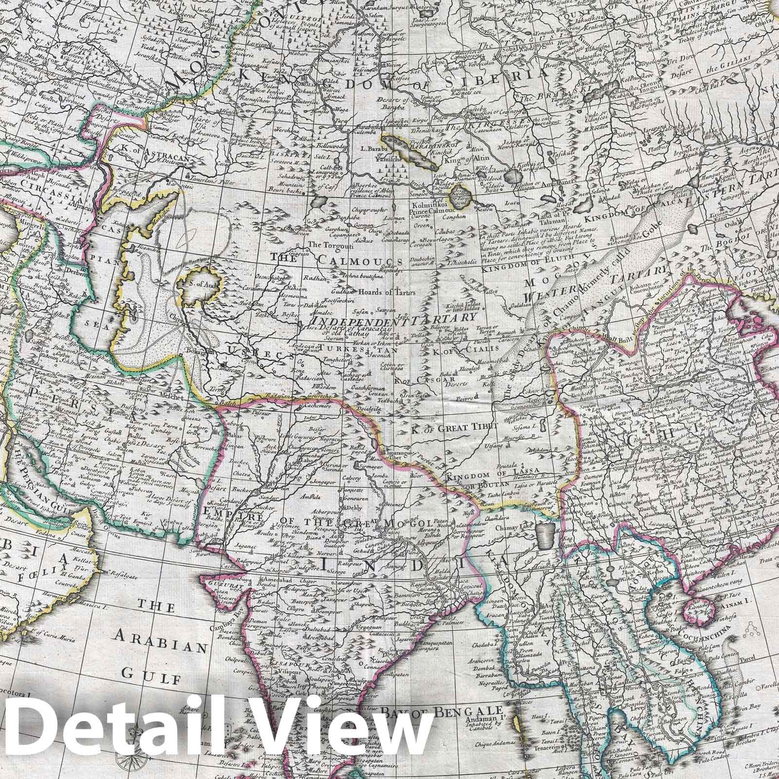 Historic Map : Asia 