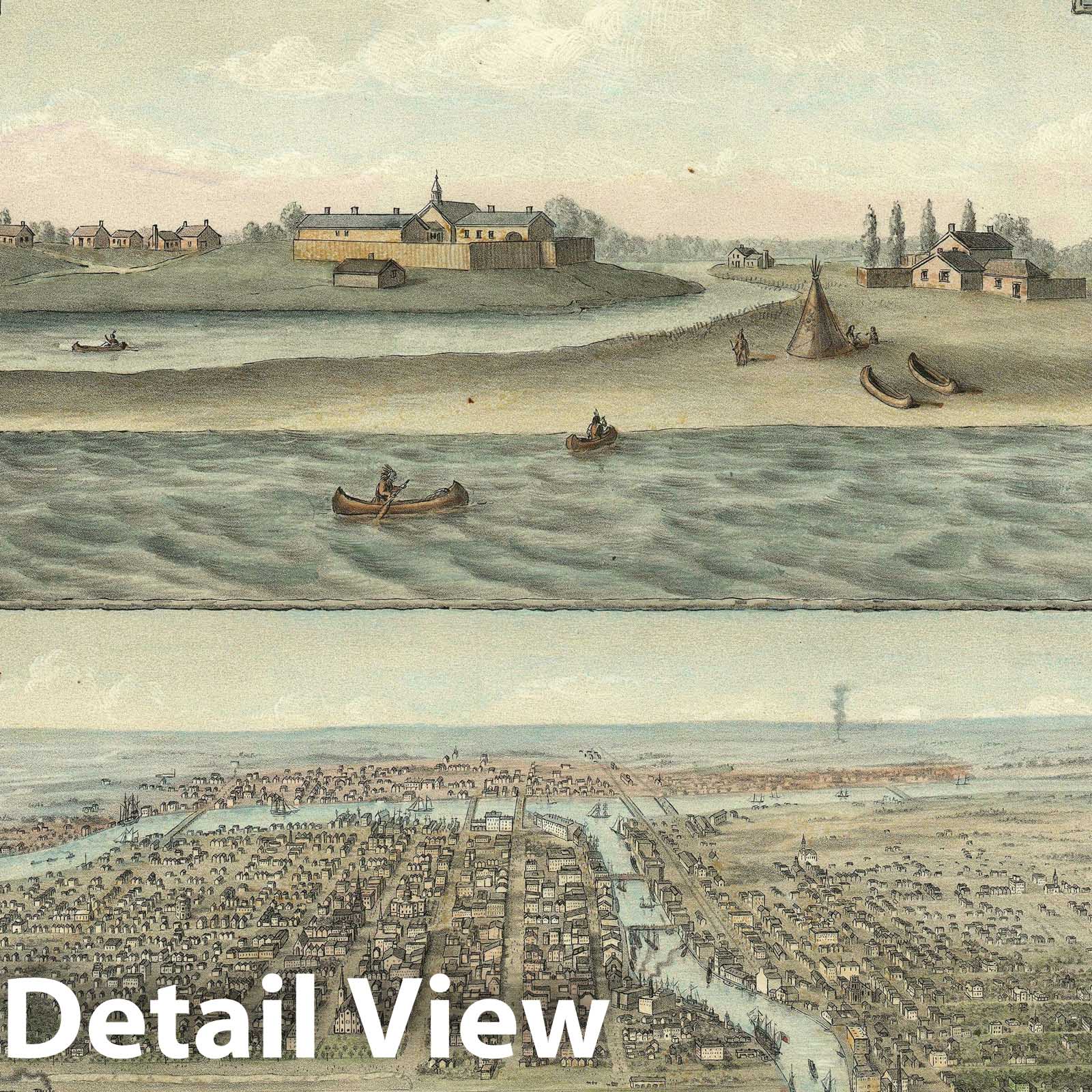 Historic Map : Chicago, Kurz and Allison, 1893, Vintage Wall Art