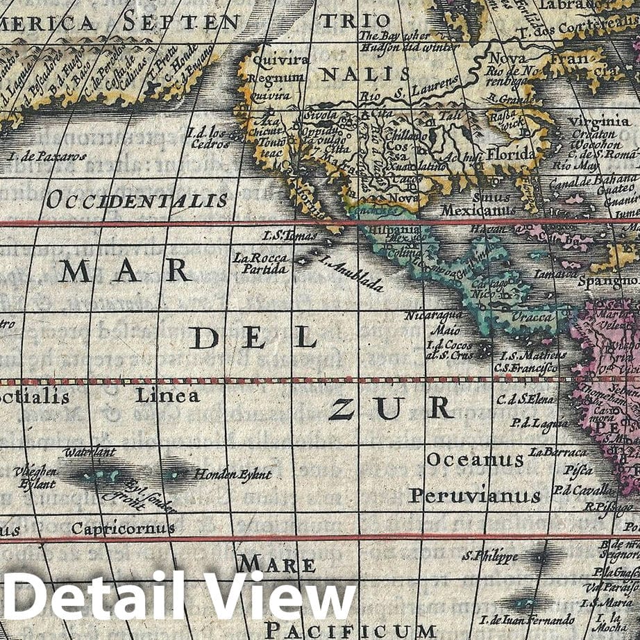 Historic Map : America 