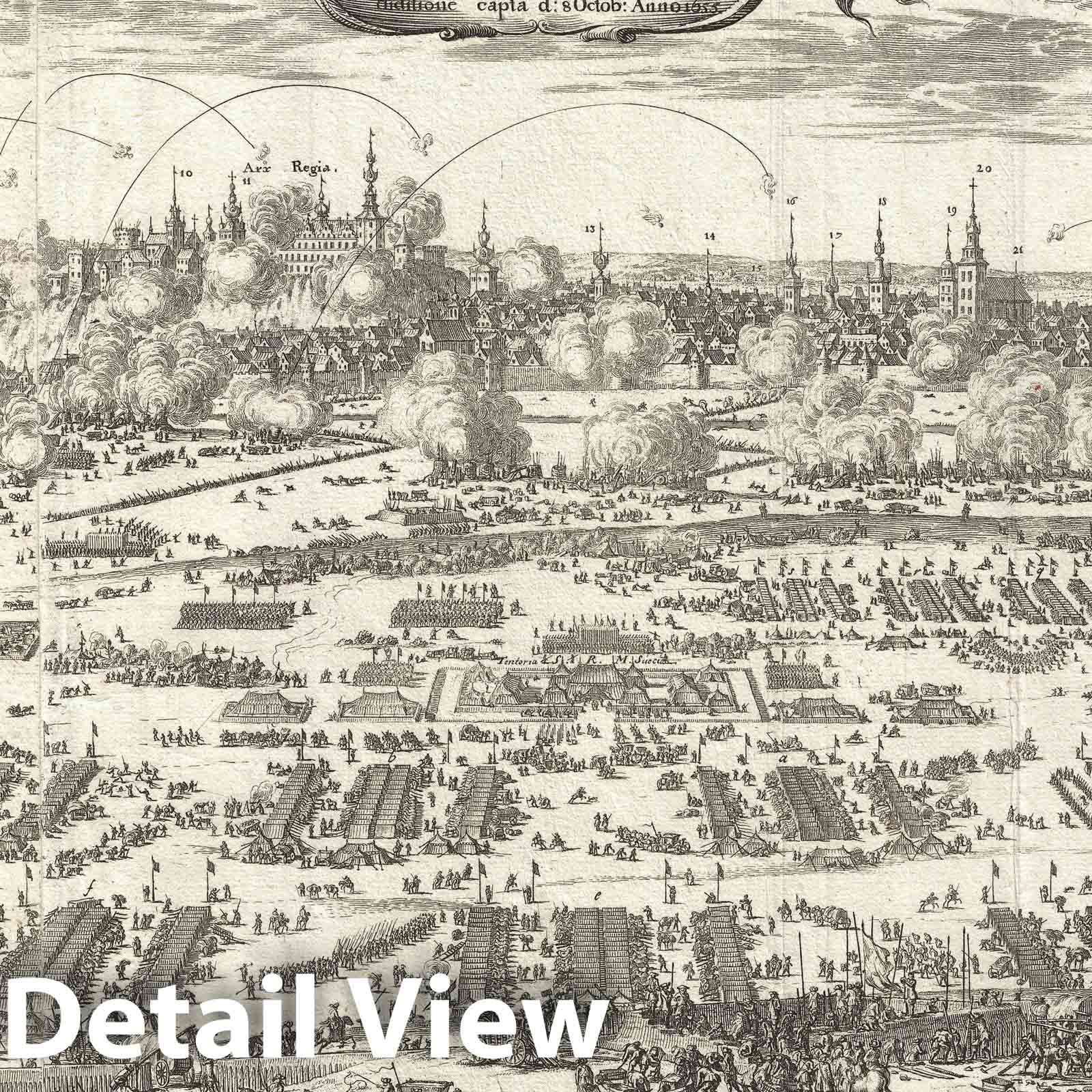 Historic Map : Krakow 