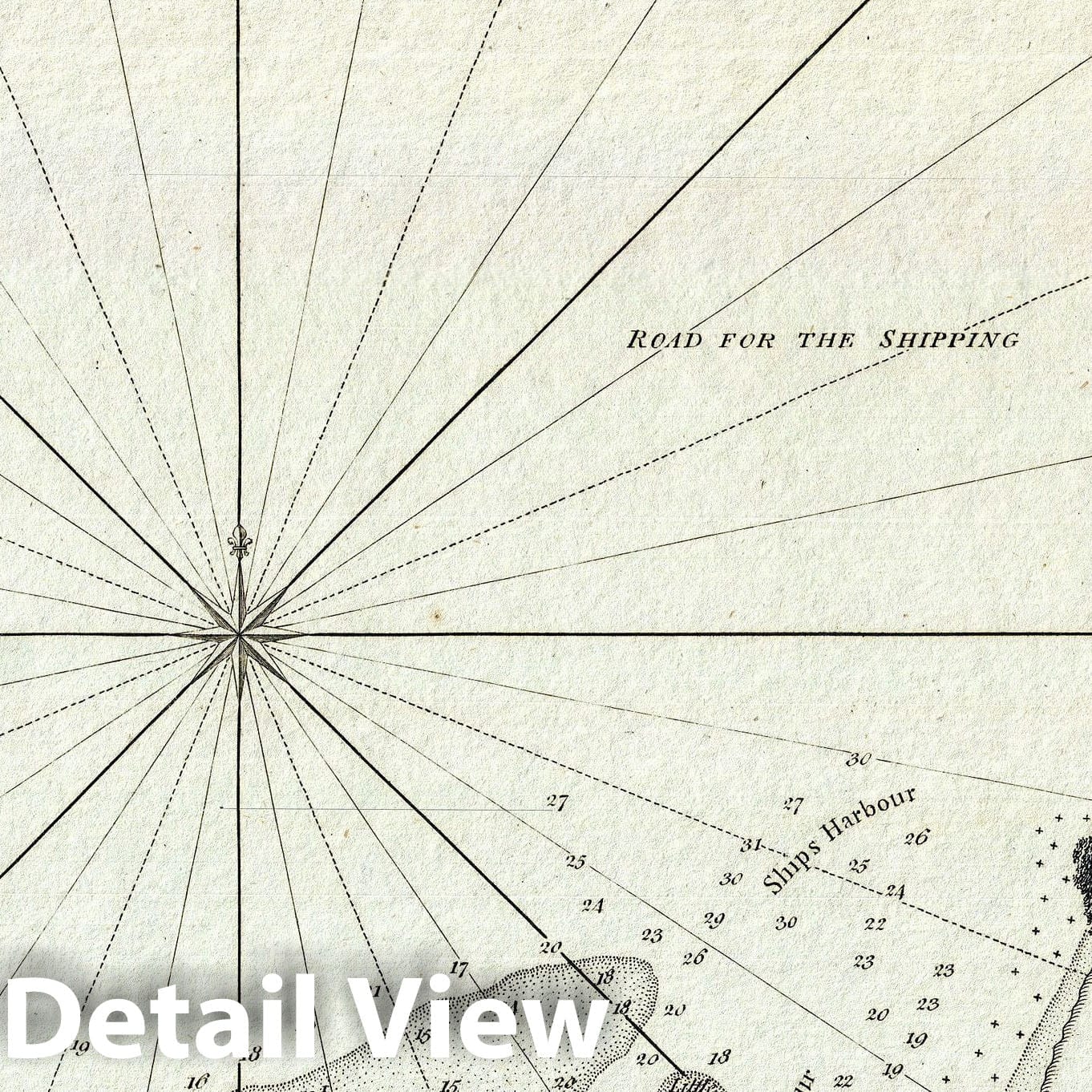 Historic Map : Nautical Chart Colombo Harbor, Sri Lanka 