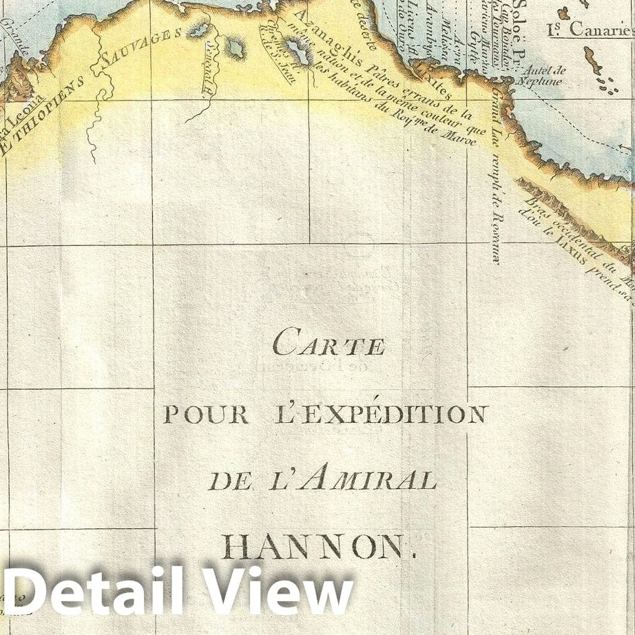 Historic Map : West Africa 