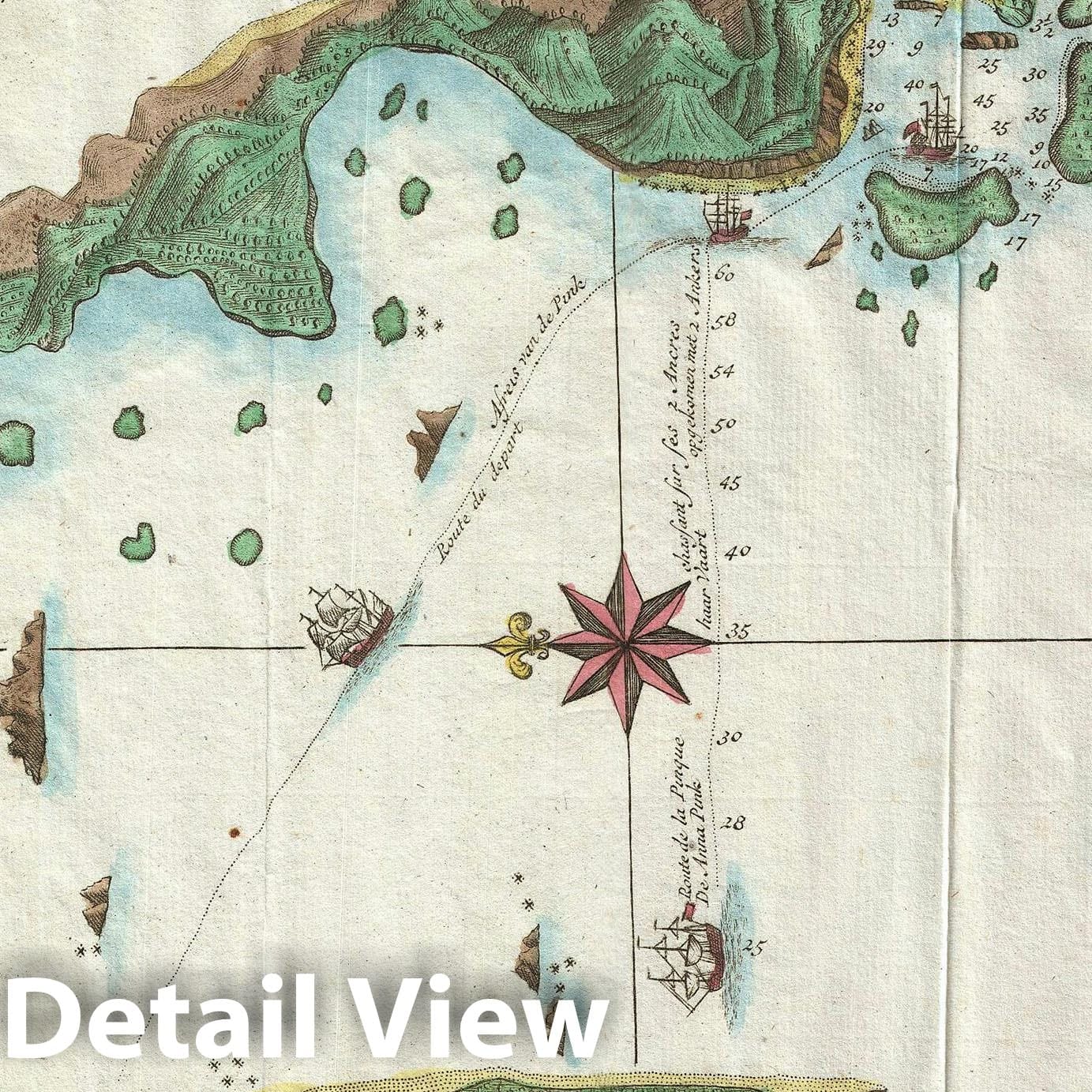 Historic Map : Chilean Port 