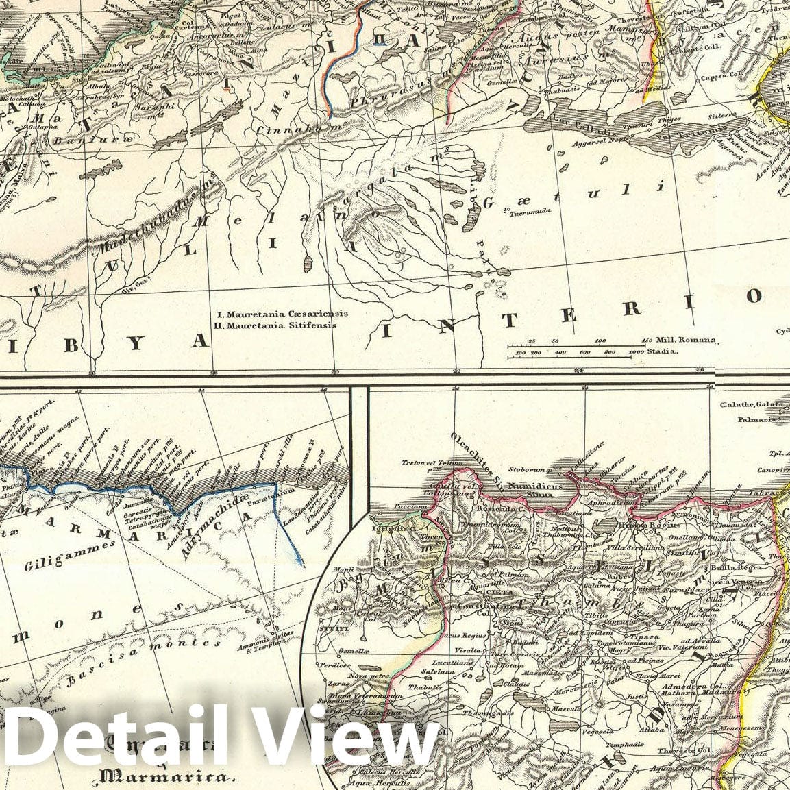 Historic Map : North Africa in Ancient Times 