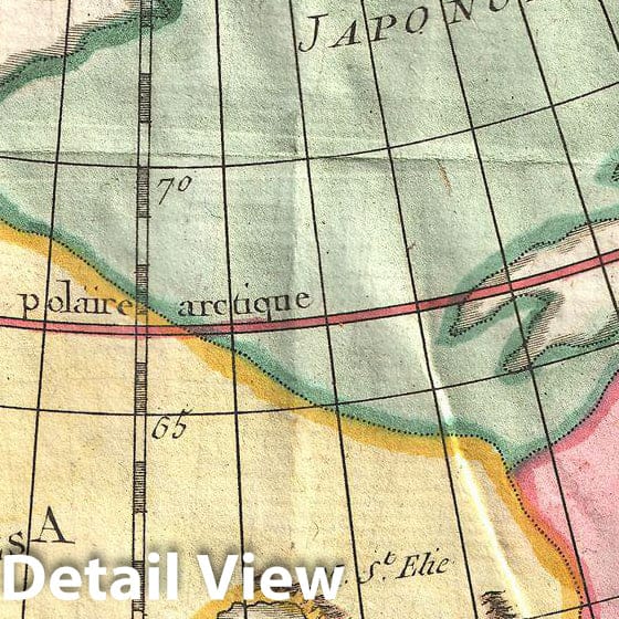 Historic Map : Vaugondy, Diderot Map of Alaska, The Pacific Northwest & The Northwest Passage, 1772, Vintage Wall Art