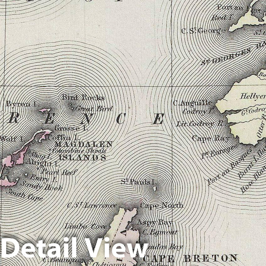 Historic Map : Colton Map of Canada's Maritme Provinces: New Brunswick, Nova Scotia, Newfoundland, Prince Edwa, 1856, Vintage Wall Art