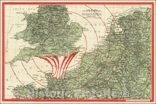 Historic Map : D Day Map / Invasion Newsmap Monday June 12, 1944,, 1944, Vintage Wall Art