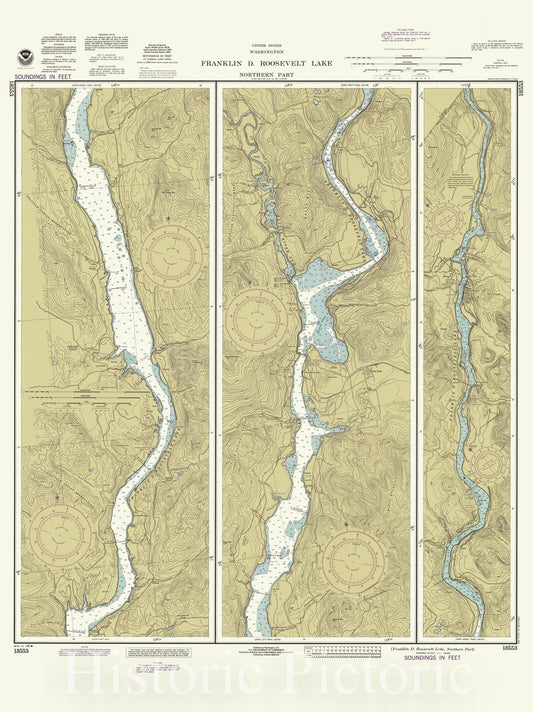 Lake Superior 1999 Nautical Chart Print