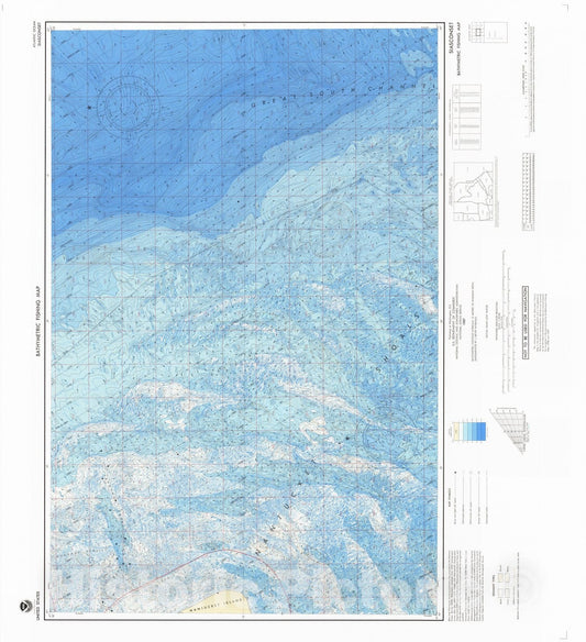 Historic Nautical Map - Siasconset, MA, 1987 NOAA Bathymetric Map-Fishing - Vintage Wall Art