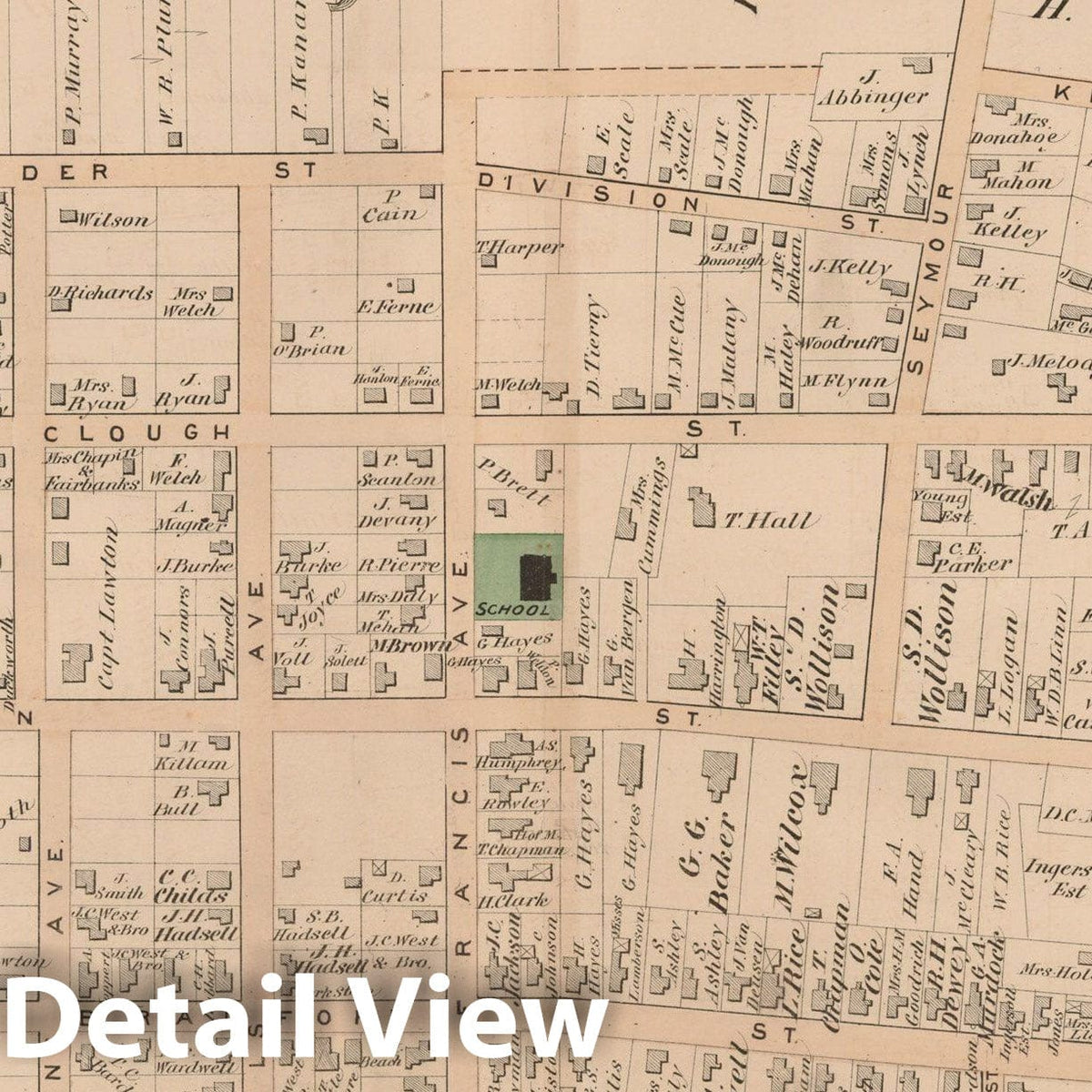 Historic Map : County Atlas of Berkshire County, Pittsfield 1876 , v10, Vintage Wall Art