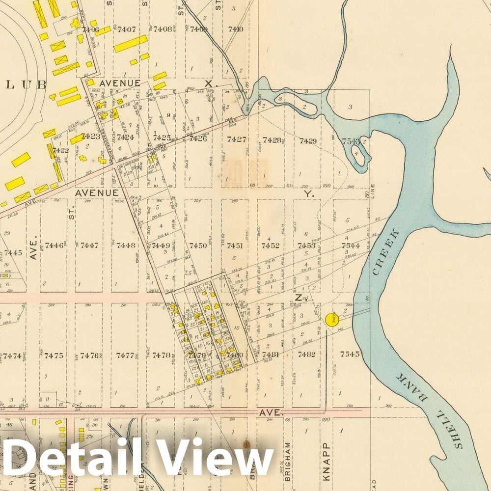 Historic Map : Vol. 2, Brooklyn 1907 Plate 031 , Atlas Borough of Brooklyn , Vintage Wall Art