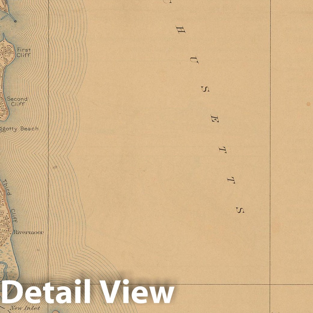 Historic Map : USGS 7.5 Minute Sheets and Quadrangles, Marshfield & Scituate 1940 Topographic Map , Vintage Wall Art