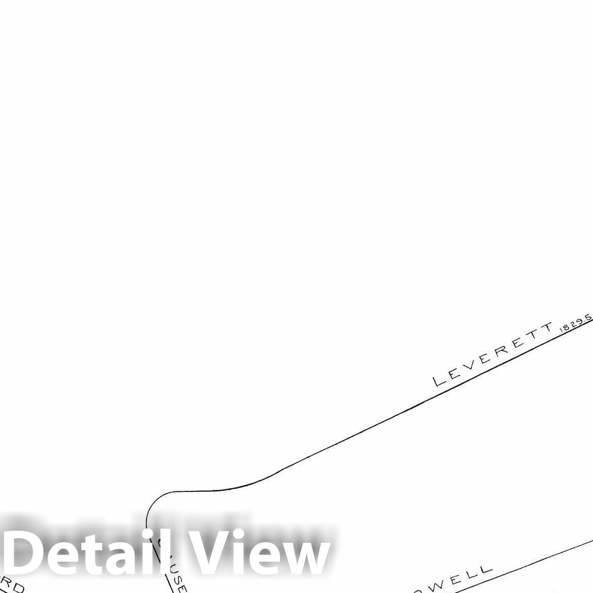 Historic Map : Boston Elevated Railway Track Plans, Boston 1899-1915 Plate 027 , Vintage Wall Art