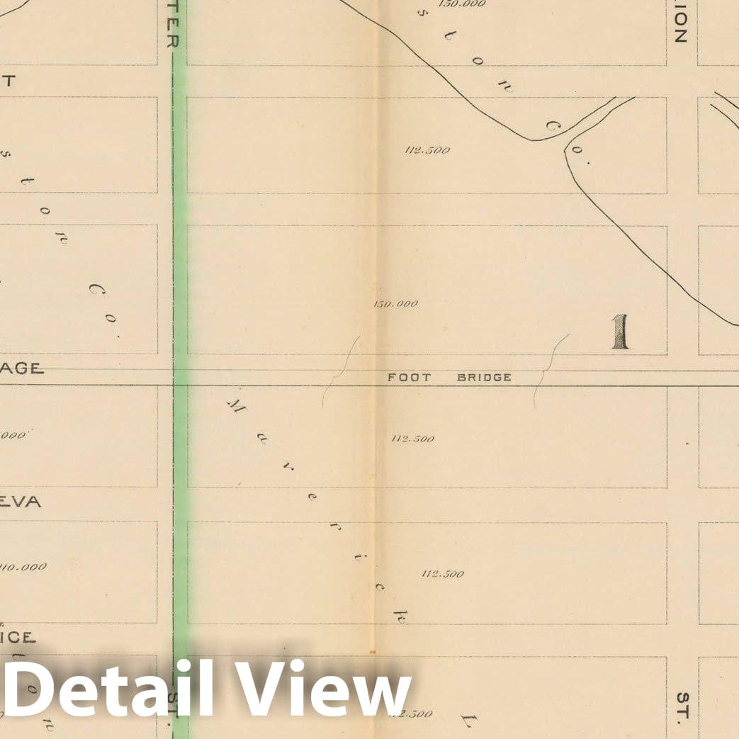 Historic Map : Atlas City of Boston, Vol. 9, East Boston 1892 Plate 023 , Vintage Wall Art