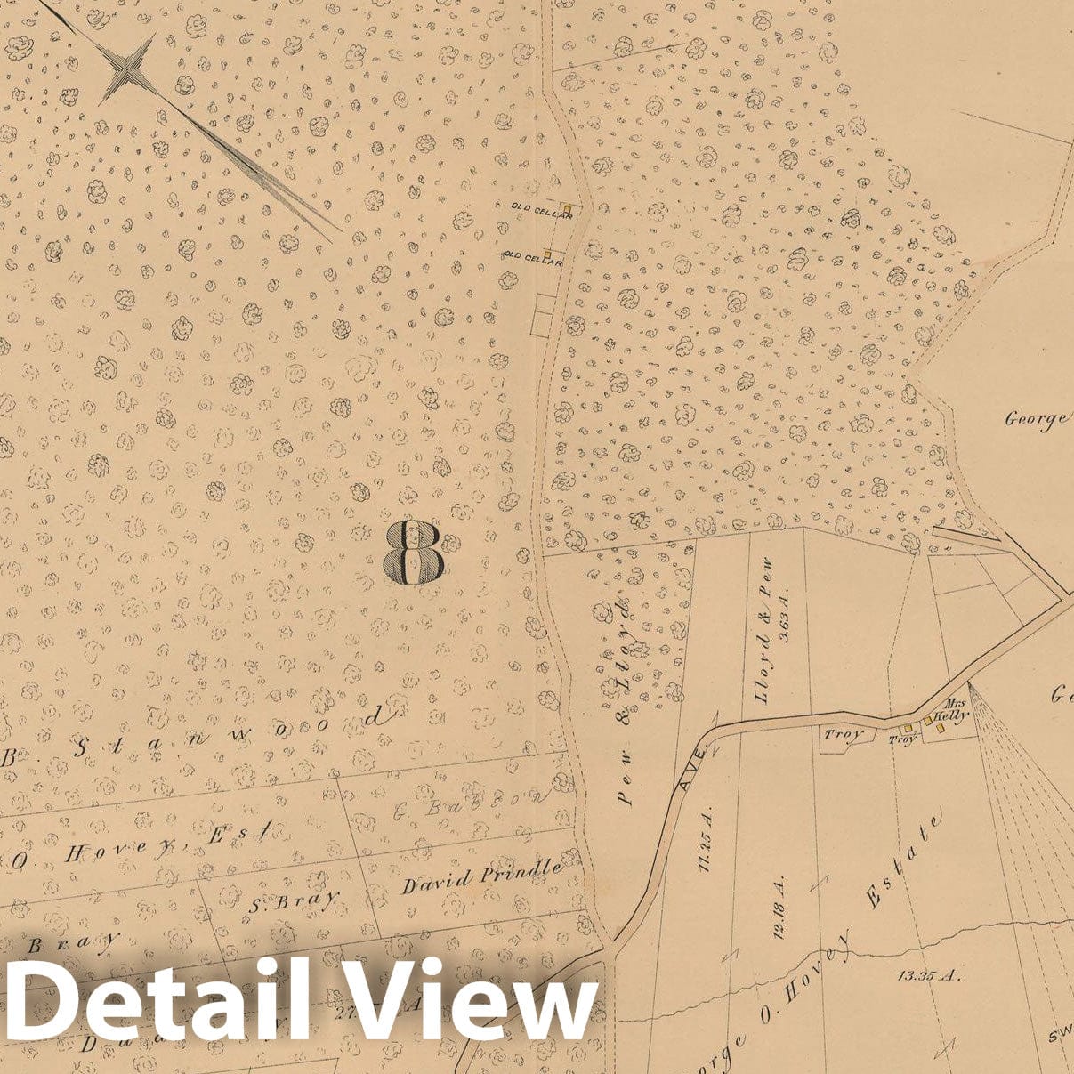 Historic Map : Atlas City of Gloucester and Town of Rockport, Gloucester 1884 Plate 012 , Vintage Wall Art