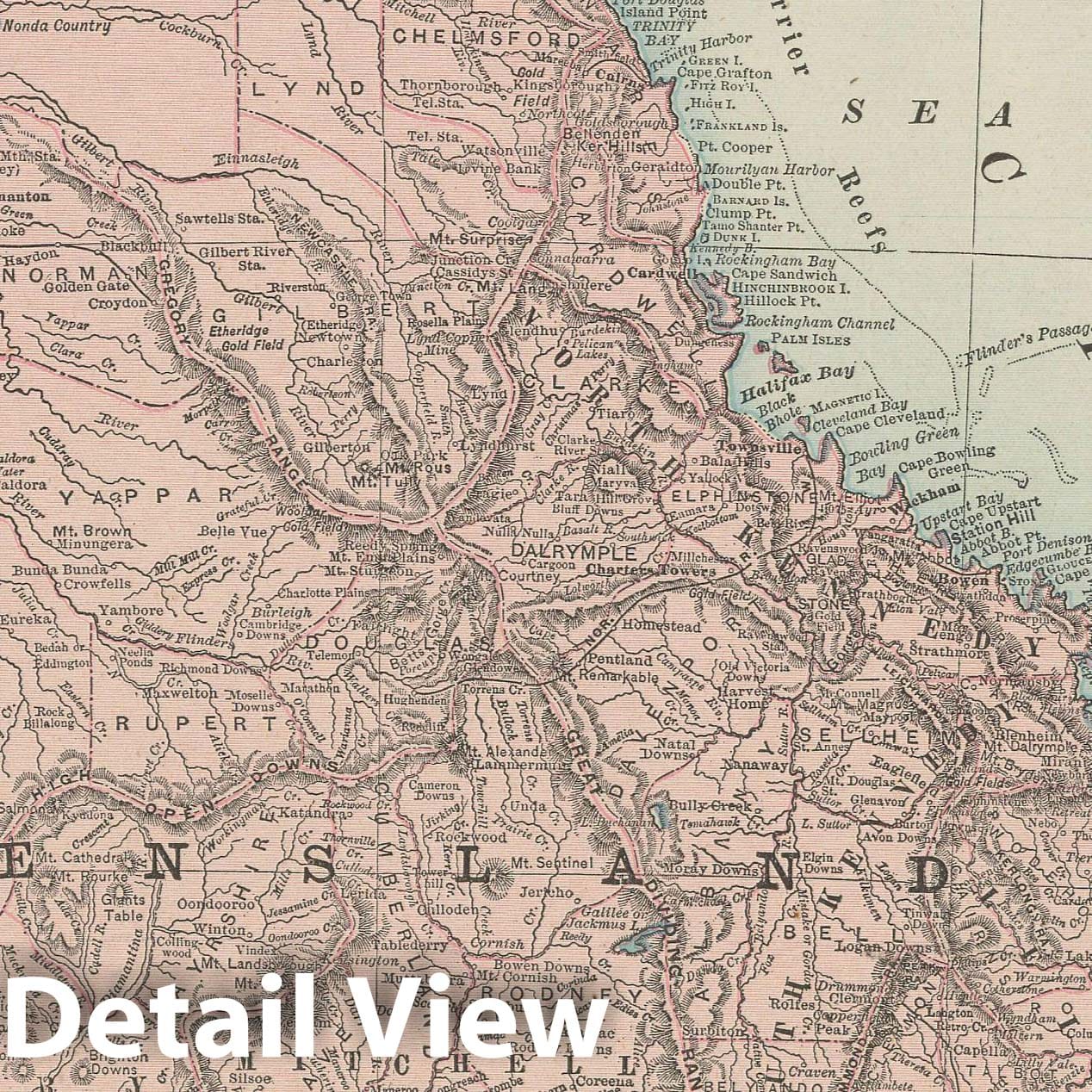 Historic Map : Universal Atlas World, 1900 , Vintage Wall Art