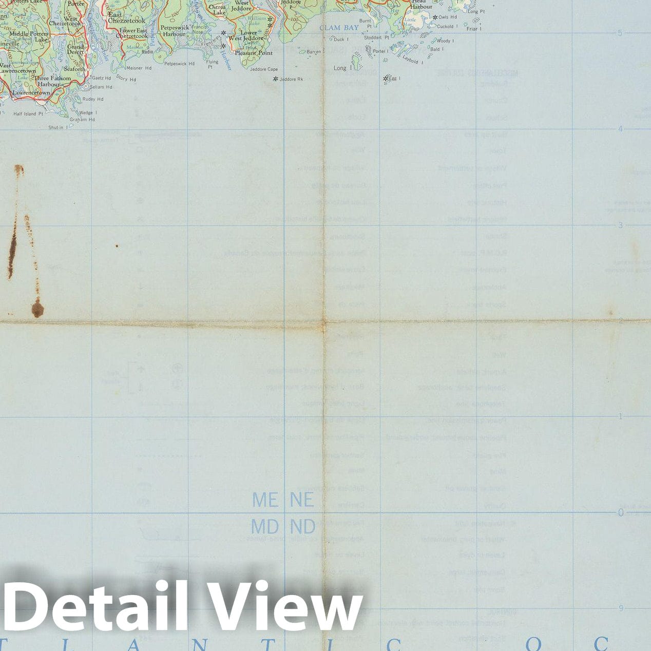 Historic Map : Canada National Topographic System, Halifax 1972 , Vintage Wall Art