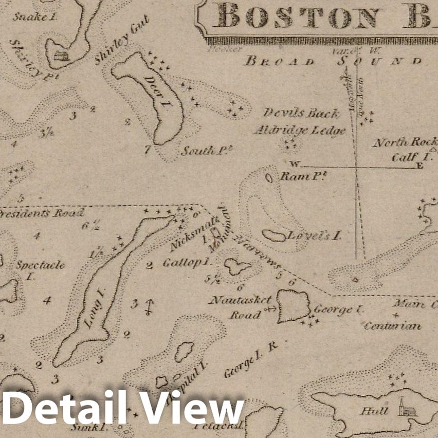Historic Map : Boston 1916 Topographic Map , Vintage Wall Art