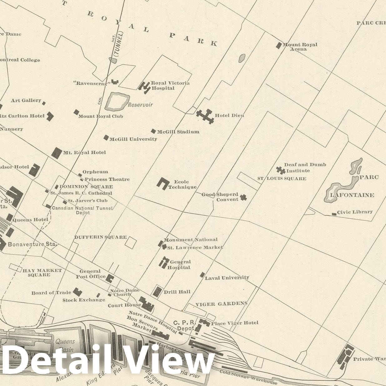 Historic Map : Commercial Atlas of America, 56th Edition, Montreal 1925 , Vintage Wall Art