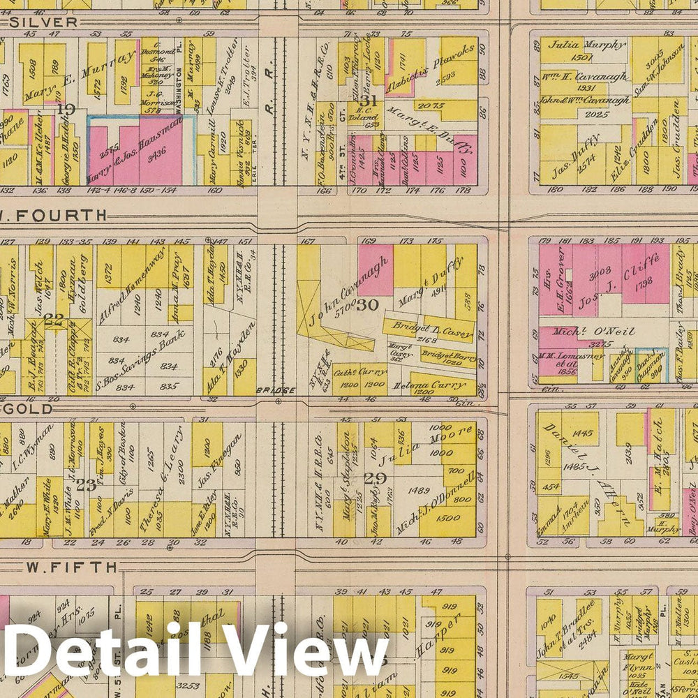 Historic Map : Atlas of South Boston, South Boston 1910 Plate 005 , Vintage Wall Art