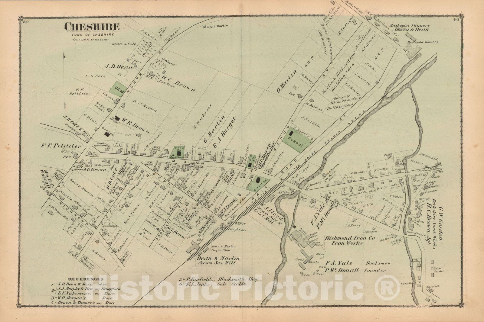 Historic Map : County Atlas of Berkshire County, Cheshire 1876 , Vintage Wall Art