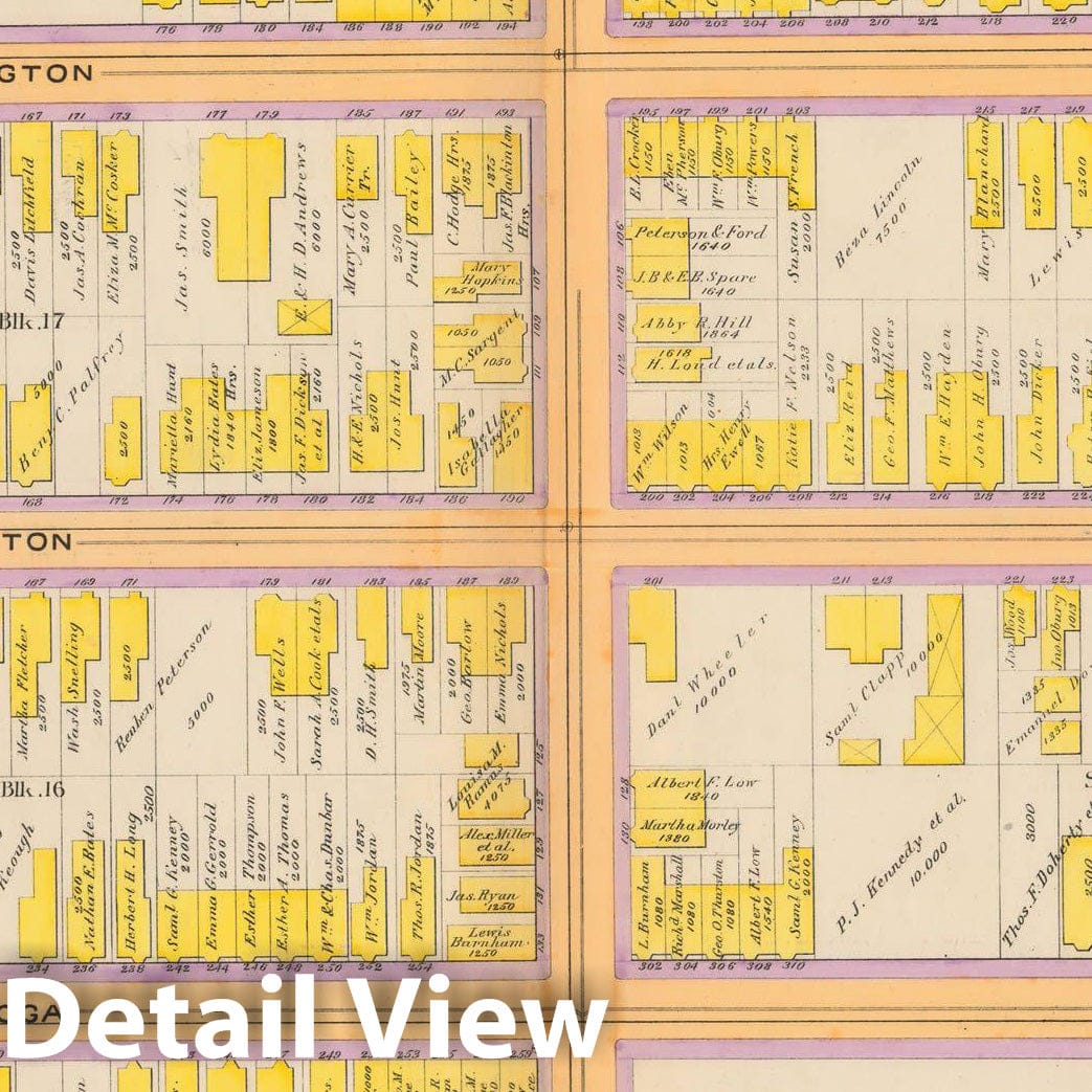 Historic Map : Atlas City of Boston, Vol. 9, East Boston 1892 Plate 020 , Vintage Wall Art