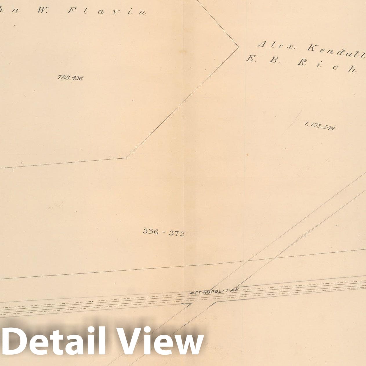 Historic Map : Atlas City of Boston Ward 26 Hyde Park, Hyde Park 1912 Plate 011 , Vintage Wall Art