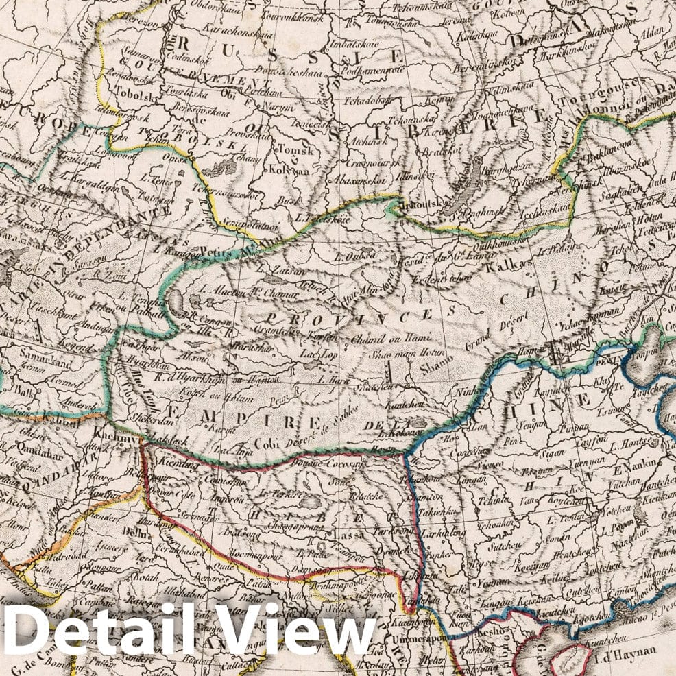 Asia, 1812 - Historical Map Print