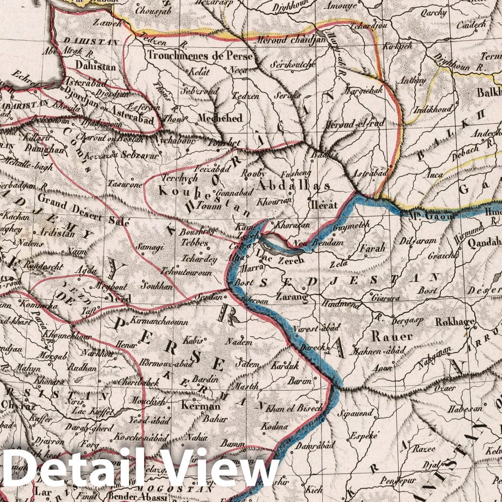 Persia, 1812 - Historical Map Print