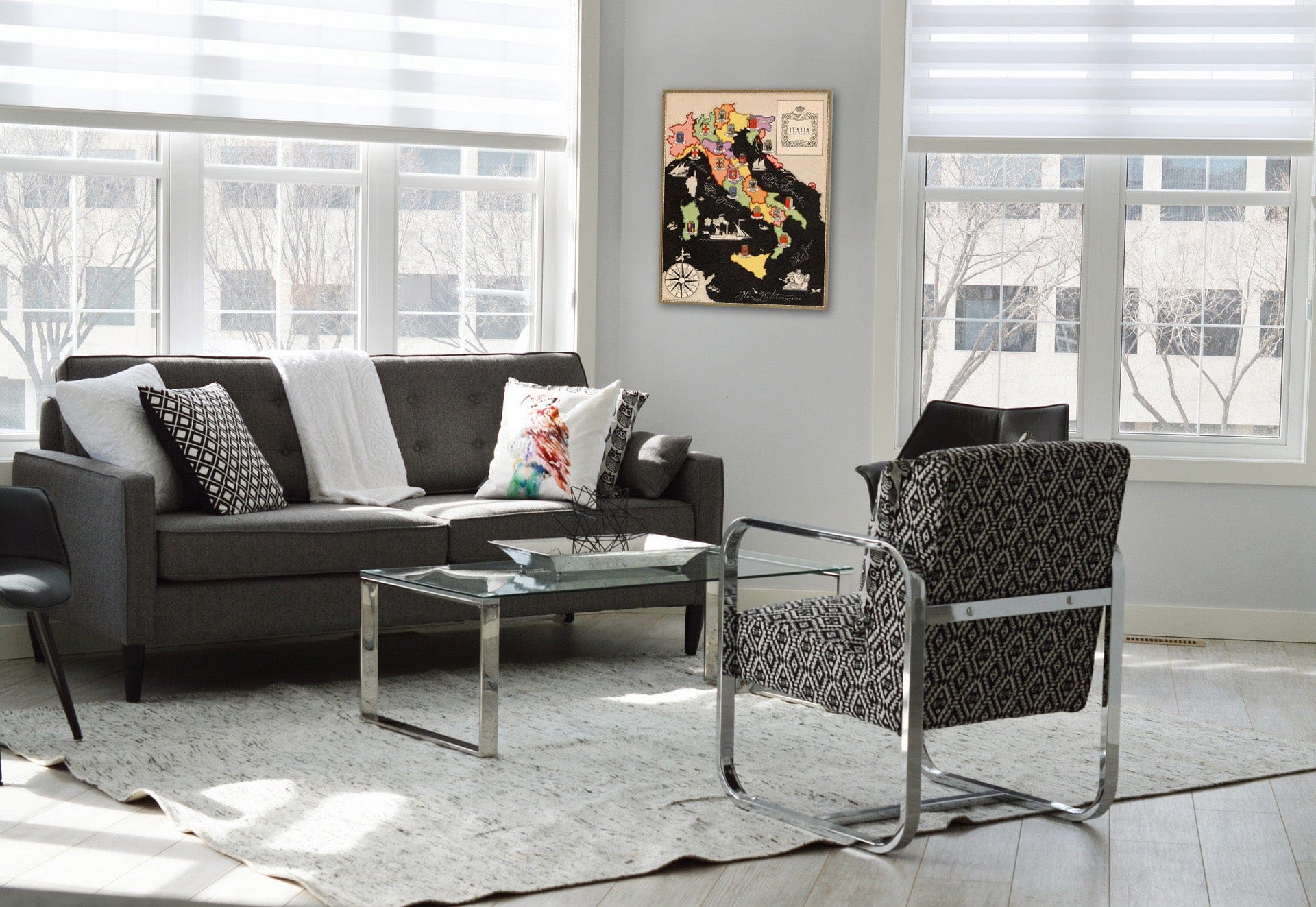 Historic Map : Italy, Guide Book, Italia. 1938 , Vintage Wall Art