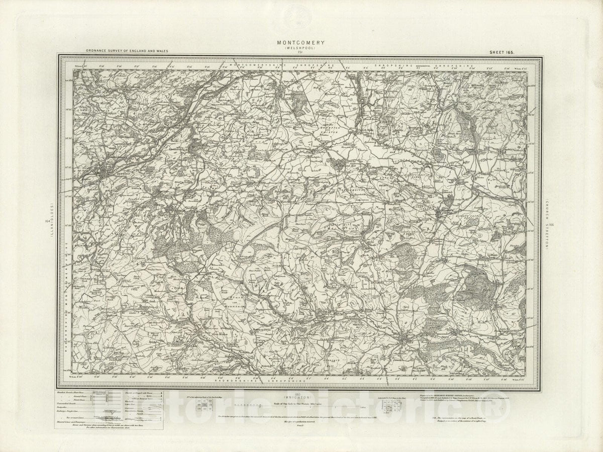 Historic Map : 165 Montgomery 1899 - Vintage Wall Art