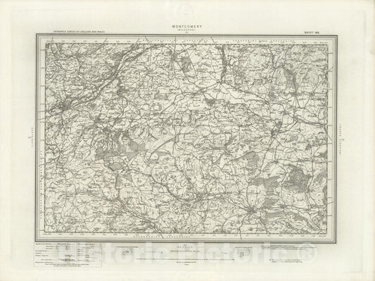 Historic Map : 165 Montgomery 1899 - Vintage Wall Art