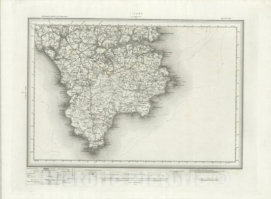 Historic Map : 359 Falmouth 1895 - Vintage Wall Art