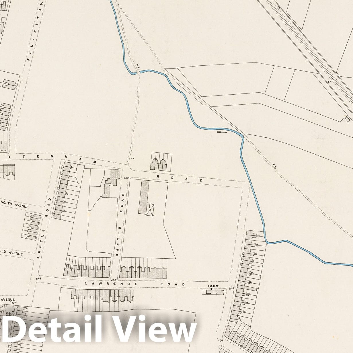 London - Sheet I.88, 1895 - Ordnance Survey Historical Map Print