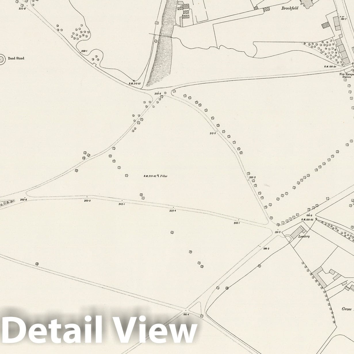 London, Sheet III.81 - Survey Map, 1895 - Ordnance Survey Historical Print