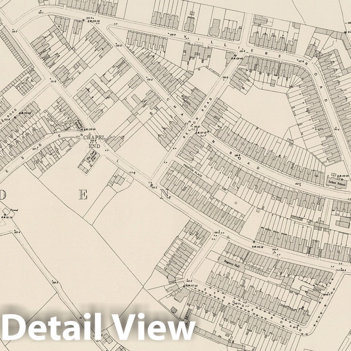 London - Sheet VI.5, 1893 - Ordnance Survey Historical Map Print