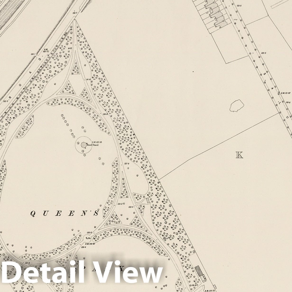 London, Sheet VI.27 - Survey Map, 1894 - Ordnance Survey Print
