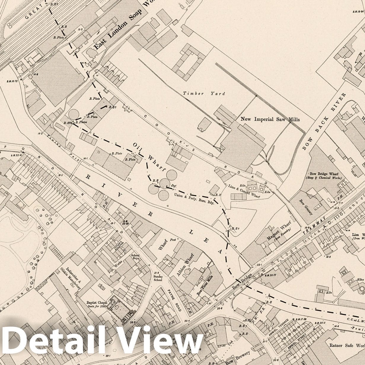 London, Sheet VIII.31 - Survey Map, 1894 - Ordnance Survey Print