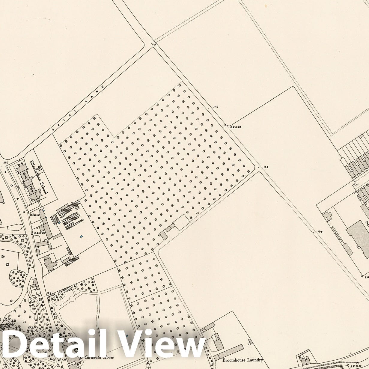 London, Sheet X.48 - Survey Map, 1895 - Ordnance Survey Historical Print