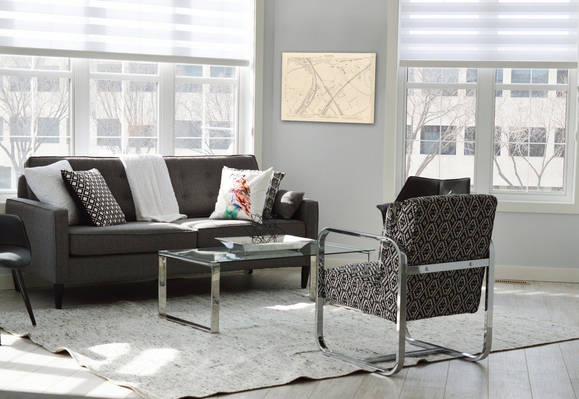 Historic Map : London (England), City Atlas Map, London Sheet XI.75 1895 - Vintage Wall Art