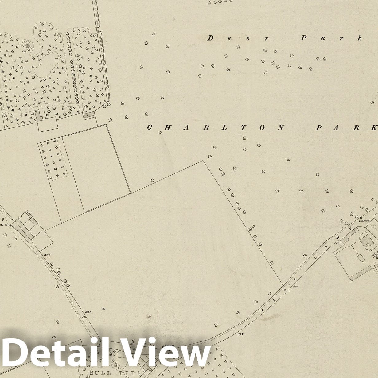 London, Sheet XII.25 - Survey Map, 1896 - Ordnance Survey Historical Print