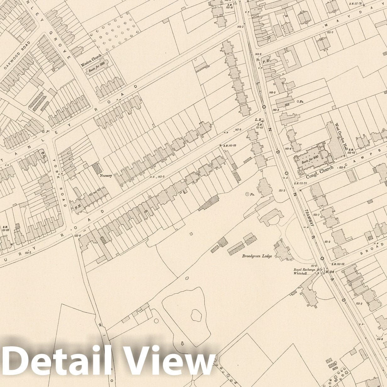 Historic Map : London (England), City Atlas Map, London Sheet XV.84 1896 - Vintage Wall Art