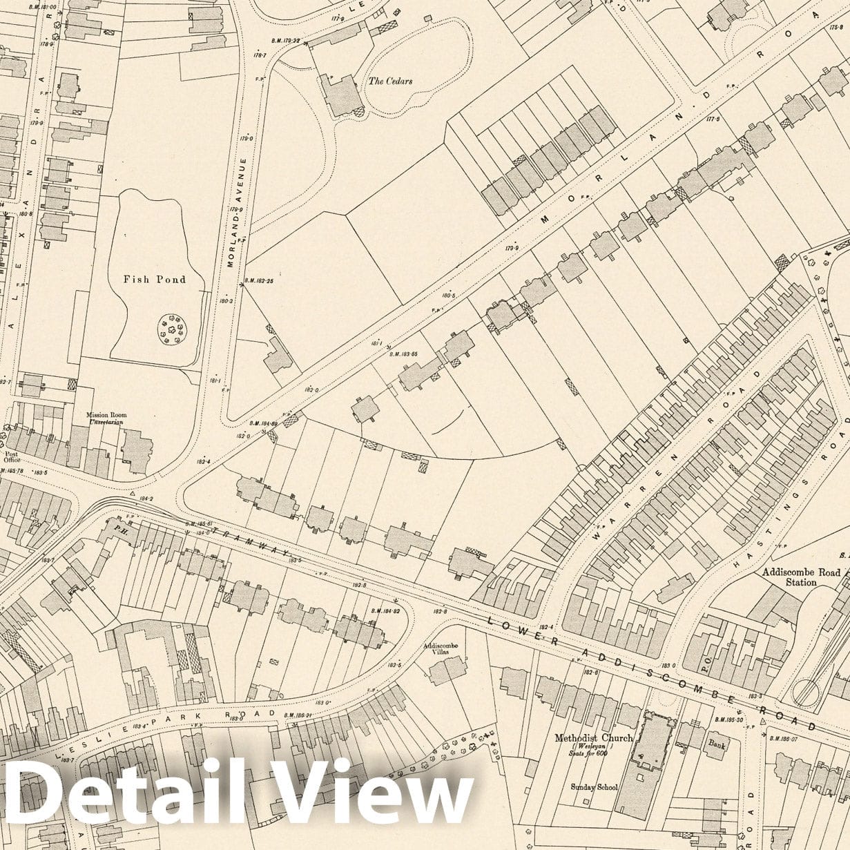 London Sheet XV.96 - Ordnance Survey Map 1896 - Historical Map Print