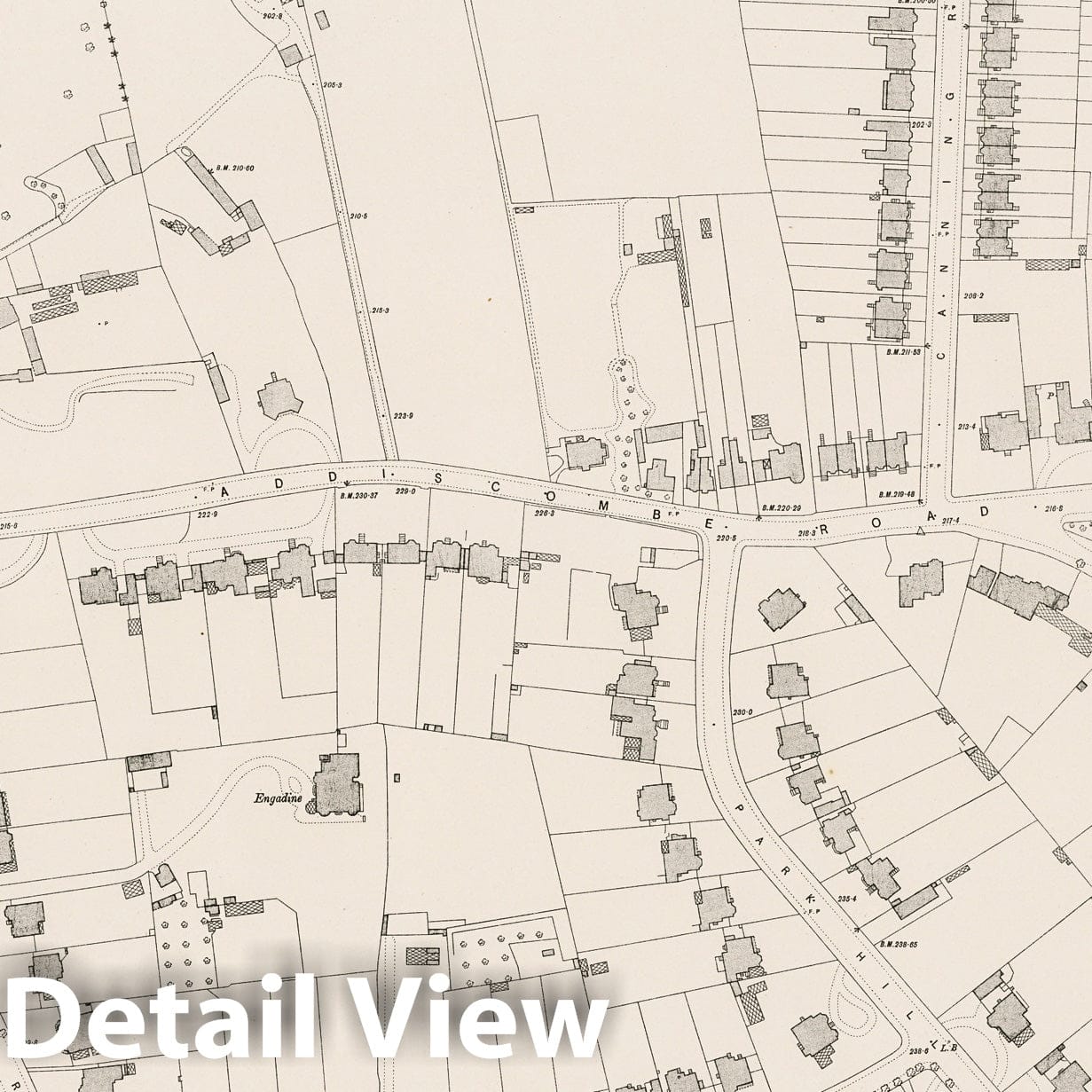London, Sheet XVII.6 - Survey Map, 1896 - Ordnance Survey Historical Print