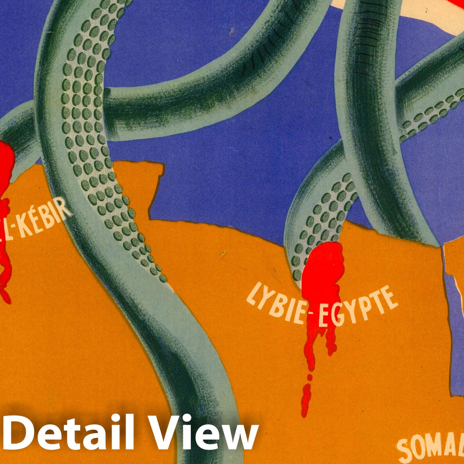World War II: Europe and Africa - Satirical Map, 1942
