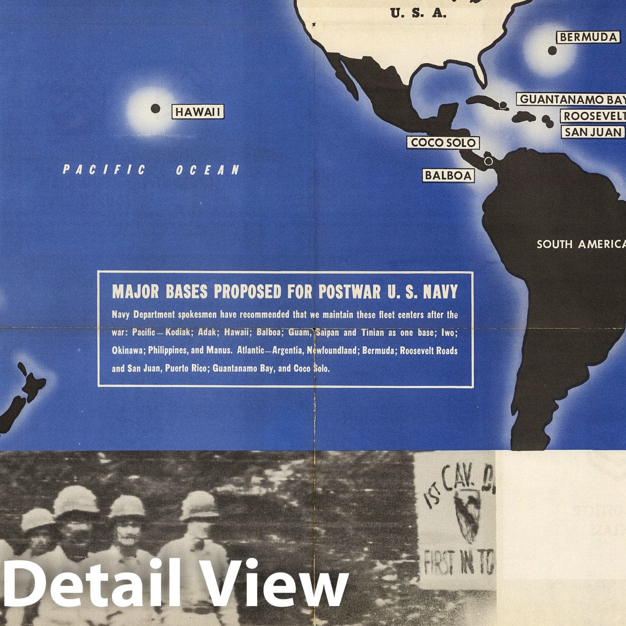Japan - World War II, 1945 - Military Newsmap Historical Map Print