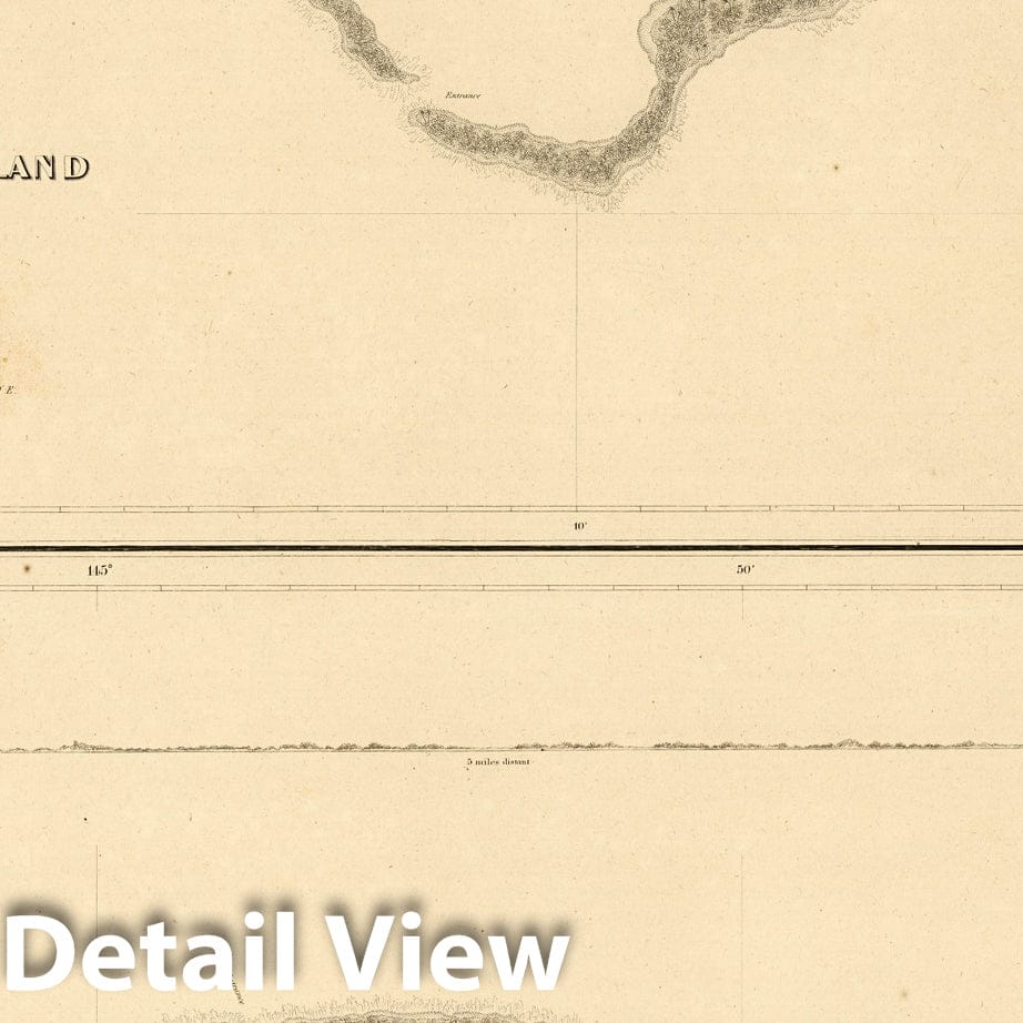 Kawahe and Raraka Islands, Paumotu Group - Nautical Chart 1841
