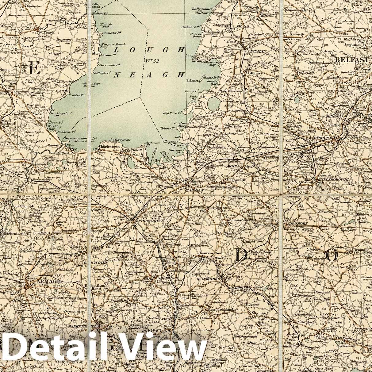 Ireland - Sheet 5, 1904 Historical Map Print