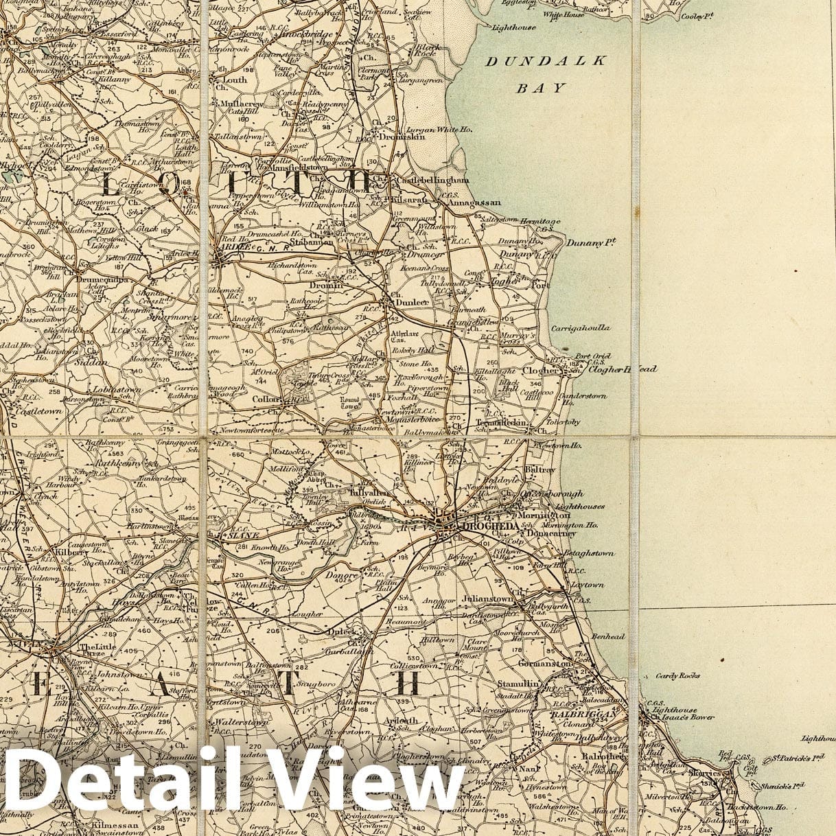 Ireland - Sheet 8, 1904 - Ordnance Survey Historical Map Print