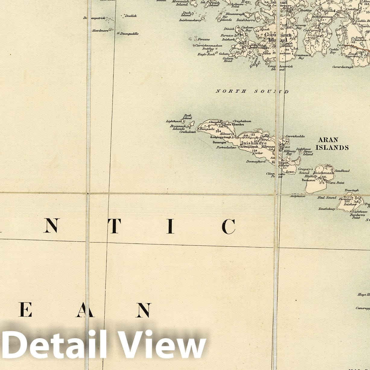 Ireland - Sheet 9, 1904 Historical Map Print